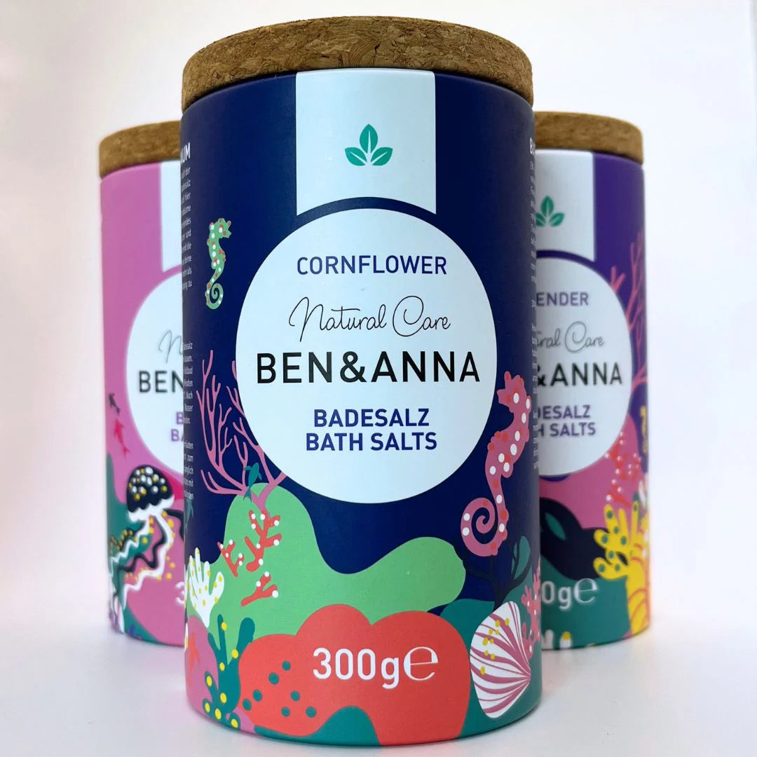 Badesalz Cornflower 300g Ben & Anna 5