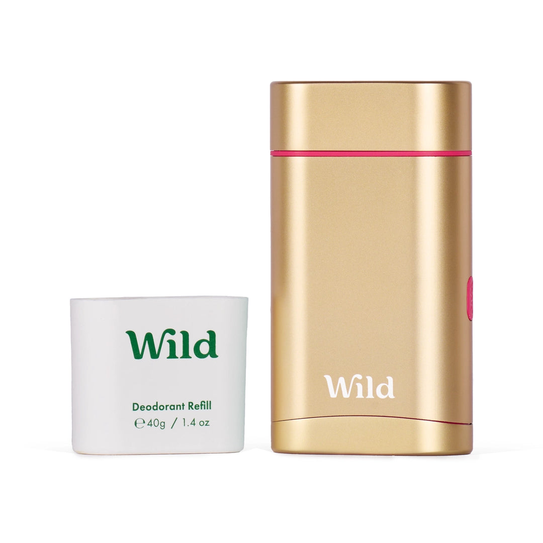 Deodorant Starterset Granatapfel & rosa Pfefferkörner von Wild Refill