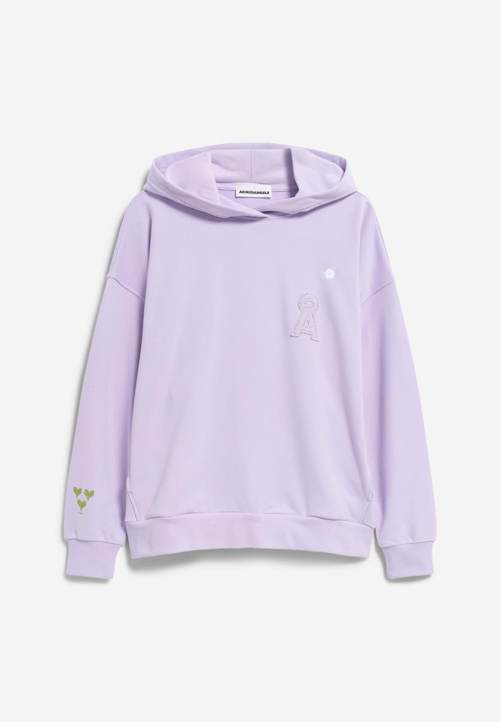 Hoodie FRANCESCAA ELLAA MEADOW Lavender Light von Armedangels