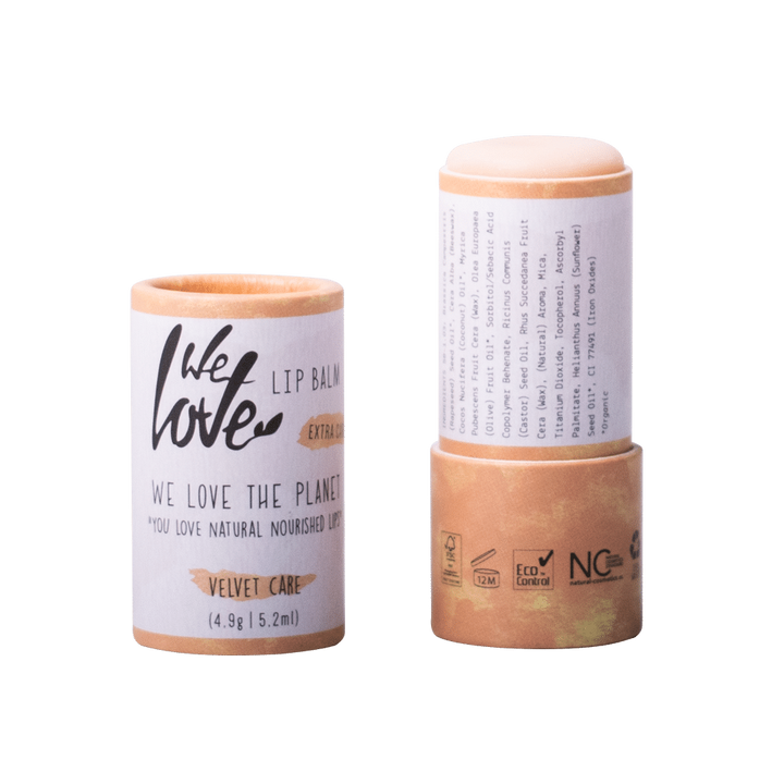 Lip Balm Velvet Care von We Love The Planet offen