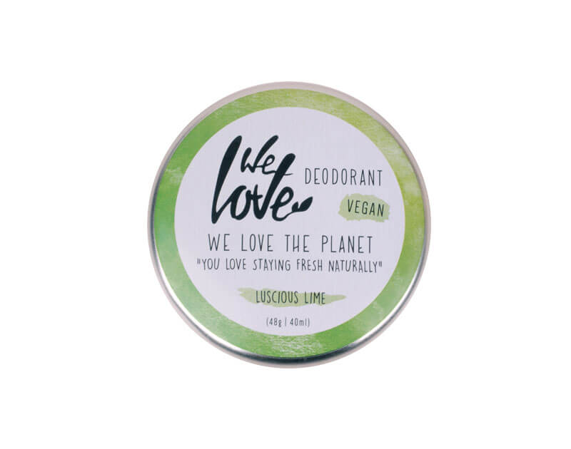 Natürliche Deocreme Luscious Lime von We Love The Planet