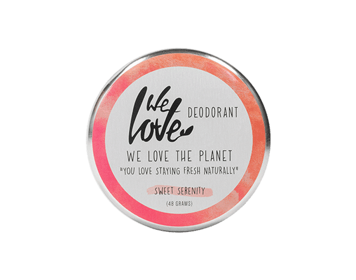 Natürliche Deocreme Sweet Serenity von We Love The Planet offen