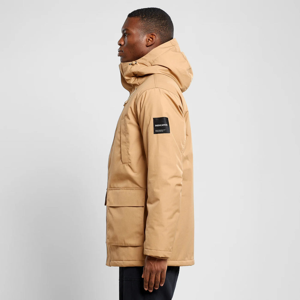 Parka Stavanger Tiger Brown Dedicated Model 3