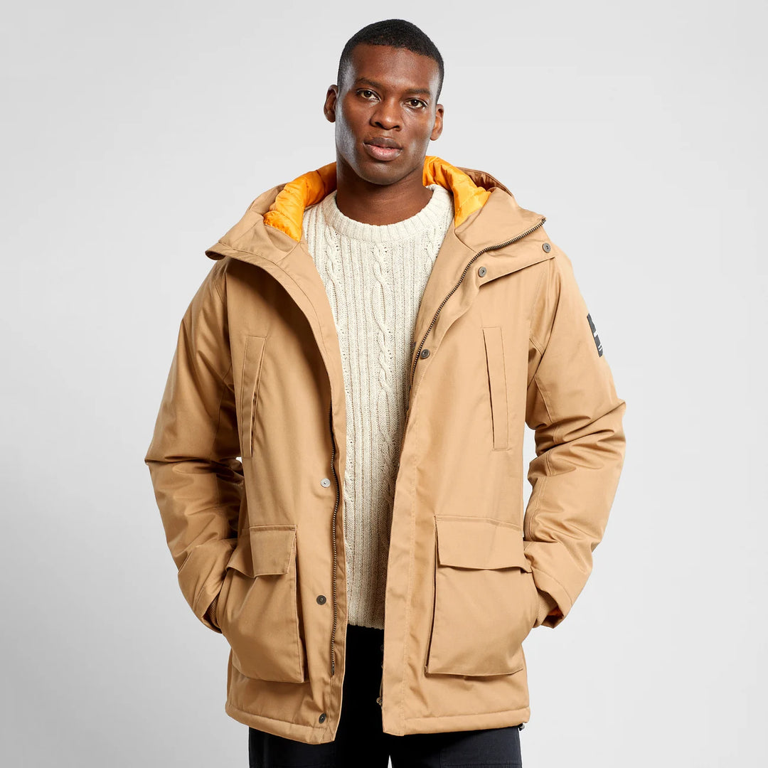 Parka Stavanger Tiger Brown Dedicated Model 5