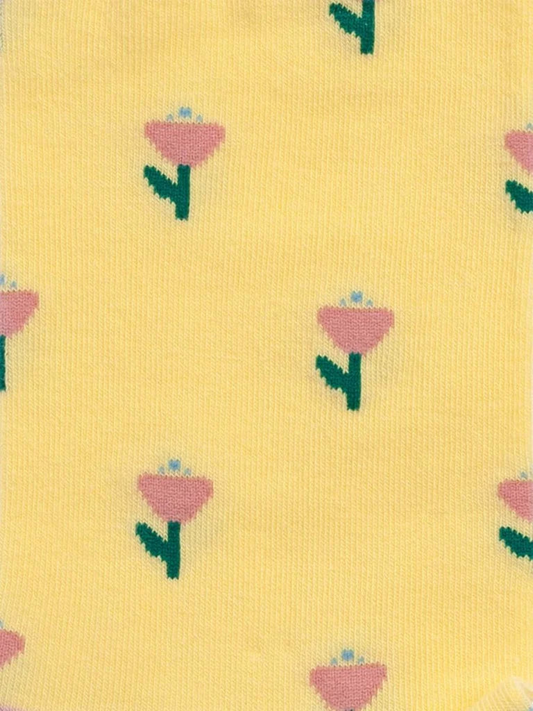 Socken Premium Yellow Field of Flowers von DillySocks zoom