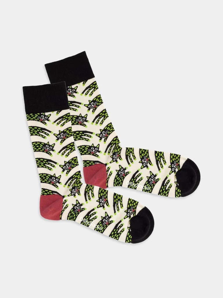 Socken Scratch Cats von Dilly Socks