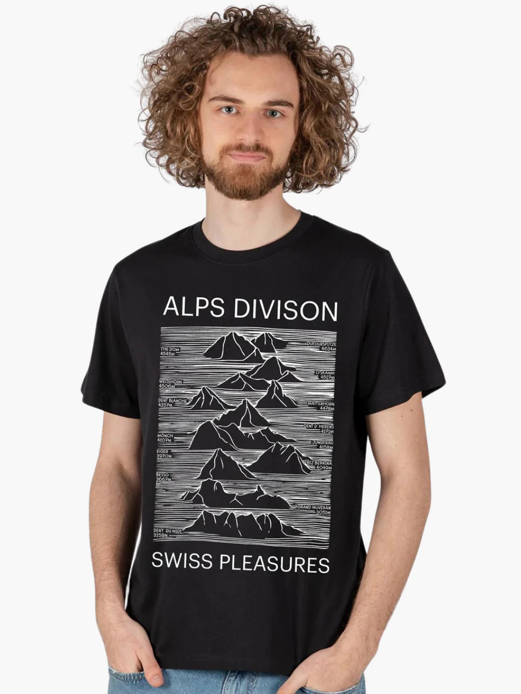 T-Shirt Alps Division Schwarz Switcher Model