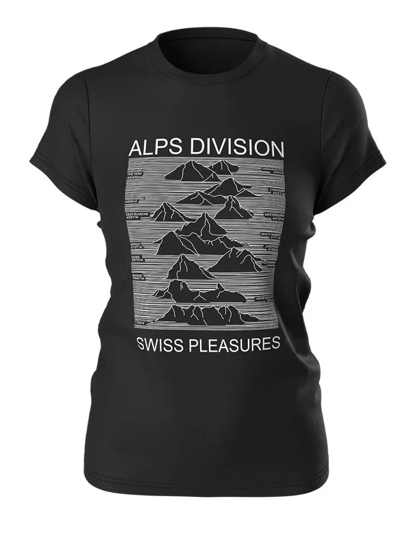 T-Shirt Alps Division Schwarz Switcher