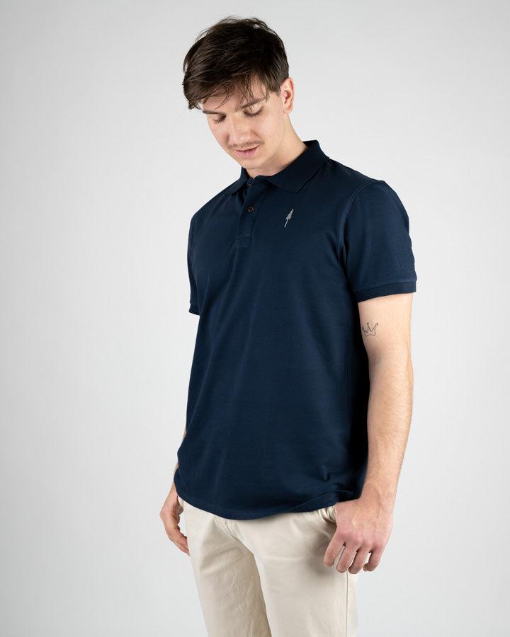 TreePolo Unisex Navy von Nikin