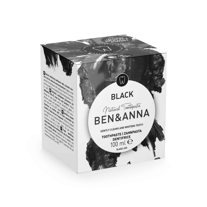 Zahnpasta Black von Ben & Anna Verpackung